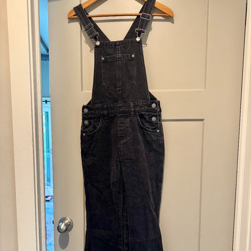 Free People Black Overalls XS